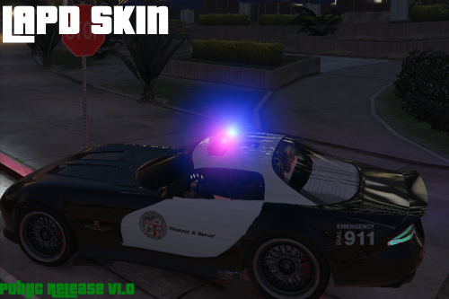 Police Banshee (Marked LAPD/General Police & Template)